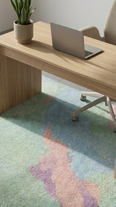 High Quality Hand Tufted Abstract High Pile Modern Area Rug Pet & Eco Friendly Extra <b>Thick</b> - Product Image 4
