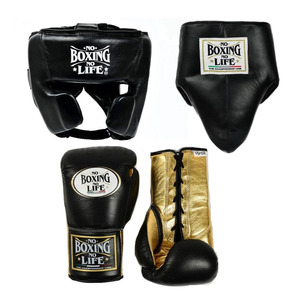 Equipo de Entrenamiento de Boxeo con Protector de Cabeza, Protector Inguinal y Guantes Cómodos - Product Image 6