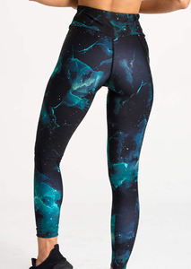 Conjuntos Deportivos de Yoga para Mujer, Cómodos, Transpirables, de Secado Rápido, con Patrón Sólido, Elásticos, con Cintura Elástica, Última Tendencia - Product Image 3