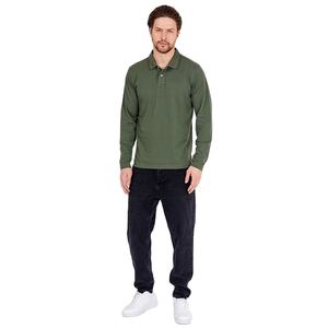 Camiseta Polo Clásica para Hombre al por Mayor, Tela de Algodón Suave, Manga Larga, Personalización de Marca Disponible - Product Image 2