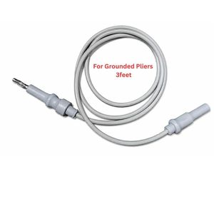 Cordon de mise à la terre de 3 pieds pour machine à souder les bijoux permanents, câble en acier inoxydable avec pince crocodile - Product Image 2