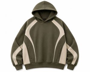 Sudadera con Capucha Oversize Personalizada, Lisa, para Invierno, Unisex, de Forro Polar Grueso, con Bolsillos, Estilo Urbano, Ecológica, de Secado Rápido - Product Image 4