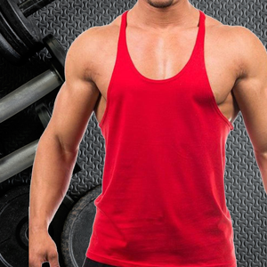 Venta al por mayor de ropa deportiva AMERICAN TRENCH: Camisetas sin mangas deportivas de poliéster 100% para hombre, cuello redondo, transpirables, de secado rápido y anti-pilling. - Product Image 1