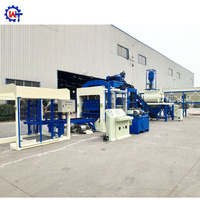 QT12-15 Vente directe d'usine pour ligne de production de blocs de ciment hydrauliques entièrement automatiques |   Industriel à haute capacité et faible consommation d'effort