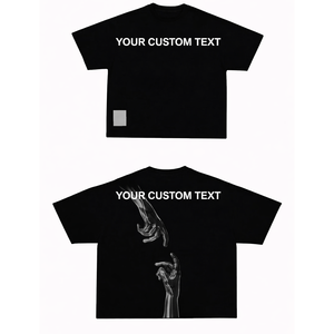 Fabricant de t-shirts personnalisés pour hommes, coton, polyester, imprimés, streetwear, vêtements de sport, fournisseur en gros OEM ODM - Product Image 2