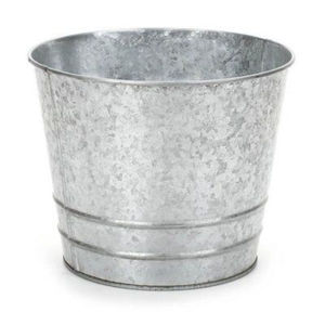 Handmade Galvanized Metal Indoor <b>Outdoor</b> Garden Flower <b>Pots</b> Indian Exporter Wholesale Price Home Use Planter <b>Pots</b> - Product Image 5