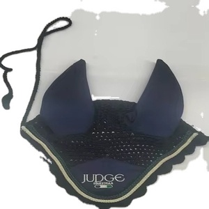 Alta calidad personalizado caballo oreja capó repelente elegante malla cara mosca velo para montar a caballo transpirable-directo Kanpur India - Product Image 1