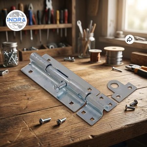Best Selling Slide Bolt Latch for <b>Storage</b> <b>Units</b> Modern Barrel Bolt Lock for Residential Industrial Settings Indian Exporter Sale - Product Image 1