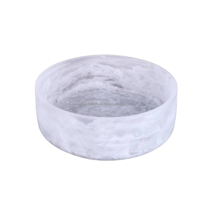 Bol décoratif en résine artisanale – Bol design unique pour table basse, console et étagère - Product Image 3