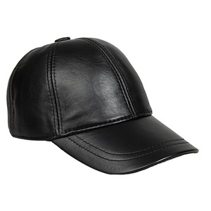 Casquette de baseball en cuir durable pour l'extérieur, vente en gros, design personnalisé, fermeture sécurisée, protection solaire, voyage, unisexe, adulte - Product Image 2
