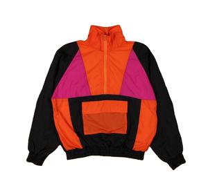 Chaqueta Cortavientos de Nailon de Alta Calidad, Estilo Vintage, Multicolor, Diseño Personalizado con Bloques de Color - Product Image 2