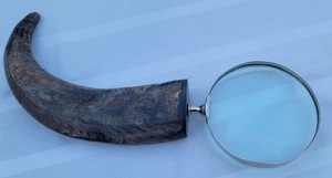 Nouvelle loupe à manche en corne de buffle, écologique, faite à la main, pour une lecture de précision et un style vintage classique, de haute qualité - Product Image 4