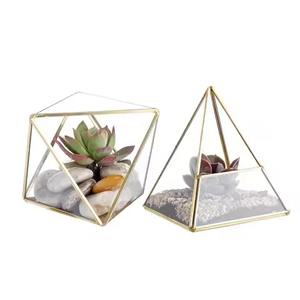 Big Glass Terrarium With Metal <b>Frame</b> <b>Large</b> Indoor Planter For Home Office Living Room And Modern Decor Styling From India - Product Image 5