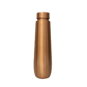 Bouteille d'eau en cuivre au design classique, étanche, à plusieurs raccords, portable, écologique, pour le camping en plein air, bienfaits pour la santé - Product Image 3