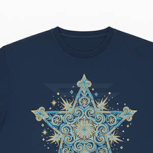 Camiseta de Algodón Suave con Estilo Vintage, Bordado Desgastado, Manga Larga, Cómoda, Moderna y Casual - Product Image 2