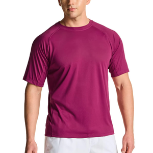T-shirt de fitness exclusif pour homme – Respirant, en maille performante, confortable pour l'entraînement, avec logo personnalisé, tailles variées, marque privée - Product Image 1