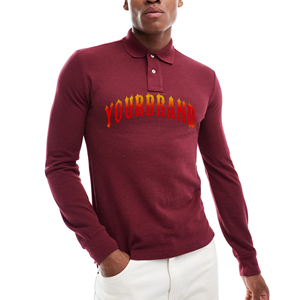 Polo homme personnalisé imprimé, dernier design, léger, 100% coton, manches courtes, tricot uni, vêtement décontracté d'été - Product Image 1