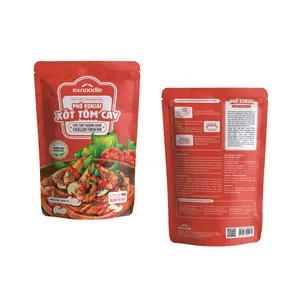 Pouchs/ Konjac Pho- Spicy Shrimp Sauce Vietnamese Traditional Food Instant Noodle For Sale Hight Quality