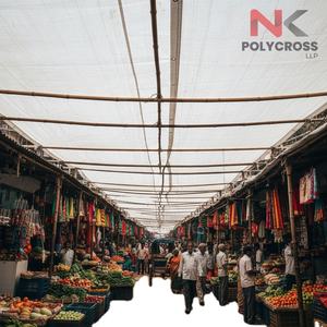 Lona de Mercado Resistente Estilo Lal Darwaja, Lona Tradicional India para Cubrir Puestos - Product Image 1