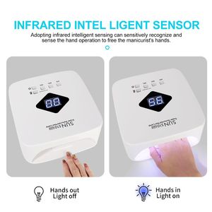 Lampe à ongles UV LED rechargeable professionnelle sans fil 30 LED, outil de manucure à détection automatique, séchoir à ongles pour le durcissement du vernis gel - Product Image 6