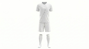Uniforme de Fútbol Personalizado, Transpirable, de Secado Rápido, Ligero, que Absorbe la Humedad, Nuevo Diseño, Material 100% Poliéster - Product Image 3