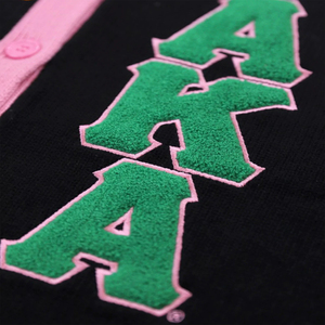 Derniers modèles de pulls en acrylique personnalisés avec logos, lettres en chenille tricotées, unisexes, pour sororités et fraternités - Product Image 3