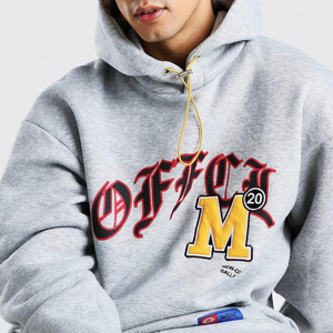 Ensemble de survêtement en coton 100% écologique, style streetwear, design imprimé personnalisé, sweat à capuche et pantalon de jogging, hip hop Y2K urbain - Product Image 6