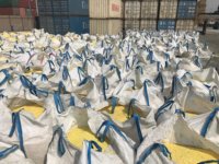 Poudre de soufre jaune 99,9 %, qualité agricole, produits chimiques inorganiques