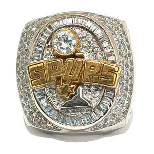 Anillo de Campeonato Personalizado Moderno de Acero Inoxidable |   Anillo Deportivo Personalizado para Equipo - Product Image 3