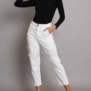 Pantalones Vaqueros de Último Diseño con Servicio OEM para Mujer, Cómodos y de Primera Calidad - Product Image 5