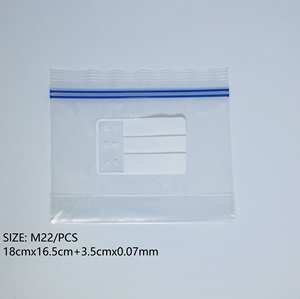 Multipurpose printed zip bags offer durable and flexible printing, suitable for refrigeration and industrial packaging <b>solutions</b> - Product Image 1