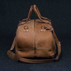 Sac de voyage unisexe léger en gros, sac de sport et de gym personnalisé, imperméable, durable, en cuir PU avec fermeture éclair - Product Image 4