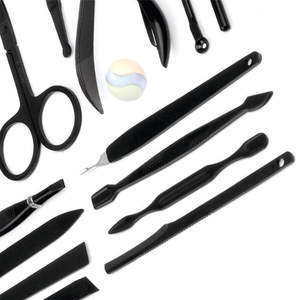 Kit de manucure et pédicure en acier inoxydable de qualité supérieure, coupe-ongles et coupe-cuticules personnalisables, vente en gros OEM - Product Image 5