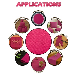 Tissu de toile de jute écologique RTS Premium durable polyvalent parfait pour l'agriculture décoration artisanat emballage et projets de bricolage - Product Image 4