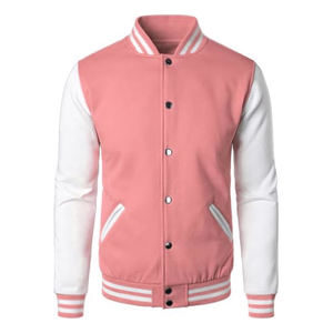 Chaqueta de Béisbol Estilo Letterman de Moda, Unisex, de Alta Calidad, Chaqueta de Trabajo Informal para Hombre - Product Image 1