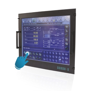 Pantalla de Montaje en Panel PLC de Grado Industrial con Pantalla Táctil Proyectada Multipunto, 12V, Metal + ABS, 26kW - Product Image 1