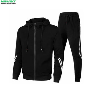 Conjunto Deportivo con Diseño de Rayas Geométricas para Hombre, Pantalones Deportivos a la Moda, Ropa Deportiva - Product Image 4