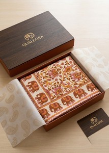 Ensemble de vaisselle en coton peint à la main de qualité supérieure, kit de tasses, durable, imprimé floral paisley, motif éléphant, design oriental, écologique, réutilisable - Product Image 4