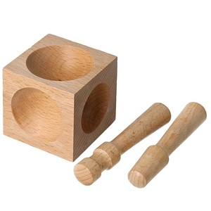 Bloc de façonnage carré en bois et jeu de poinçons robustes pour métaux tendres, outils de façonnage pour la fabrication de bijoux et d'articles d'orfèvrerie - Product Image 3