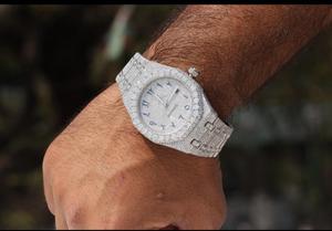 Unique Design Modern Diamond <b>Watch</b> for Men with Sporty Design and Multifunction Display for Active Lifestyle Available For Sale - Product Image 4
