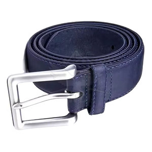 Cinturones de Cuero Vacuno Genuino de Primera Calidad, Hebilla de Acero Ajustable, Ecológicos y Transpirables, para Uso Casual, Formal y de Negocios - Product Image 2