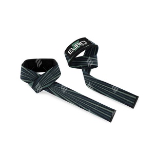 Sangles de musculation durables par sublimation, résistantes à la décoloration, couleur personnalisée, antidérapantes, réglables, larges, rembourrées pour un maintien sécurisé du poignet - Product Image 5