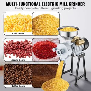 Macinino Elettrico per Spezie/Grano 3000W con Regolazione della Spessore e Macchina per Polveri - Uso Commerciale - Product Image 6