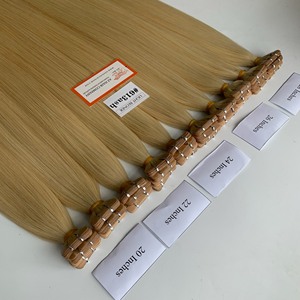 Vente en gros Extension de cheveux en ruban Remy brut vietnamien à double tirage Meilleure vente Extensions de cheveux humains en ruban - Product Image 5