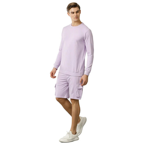 Shorts sur mesure de haute qualité pour hommes, en tissu de qualité supérieure, 100% coton molletonné, parfaits pour l'entraînement, la course à pied et les tenues décontractées - Product Image 5