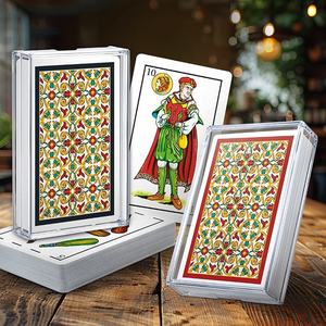 Cartas de Juego Españolas Personalizadas - Papel de 310 g/m² en Caja de Plástico para Uso Familiar, Mazo de 40/50 Cartas - Product Image 5