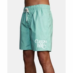 2026 Nylon Polyamide <b>Men</b> Board Shorts Solid Custom Logo Swim <b>Trunks</b> Wholesale Beach Swimming <b>Trunks</b> With Your Own Design - Product Image 2