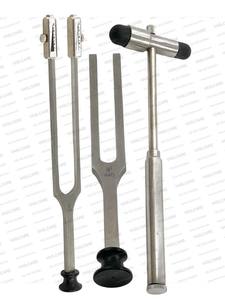 ชุดส้อมเสียงวาสแคลร์ 128Hz 256Hz 512Hz พร้อมค้อนสะท้อนเสียงและกล่องอลูมิเนียมอัลลอยด์ ชุดอุปกรณ์วินิจฉัยทางการแพทย์สำหรับระบบประสาท - Product Image 4