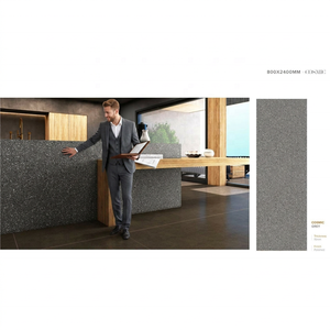 Cosmic Brown 800x2400x15mm Losa de porcelana pulida Techo China Resplandor Granito artificial Azulejos de cuarzo Piedra sinterizada - Product Image 3