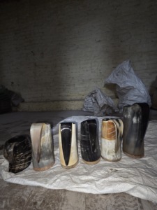 Tasse artisanale en corne de buffle naturelle, style américain, écologique, compatible lave-vaisselle, pour bière, vin, café, vente en gros - Product Image 6